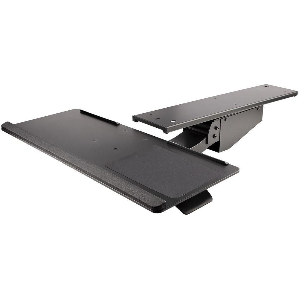 Startech KBTRAYADJ2 justerbar tastatur- og musebakke - sort