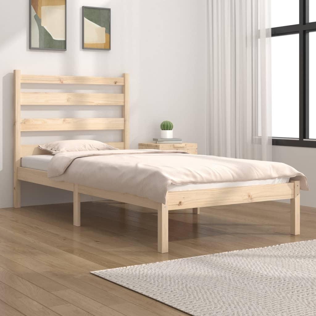 Sengeramme 100x200 cm massivt træ