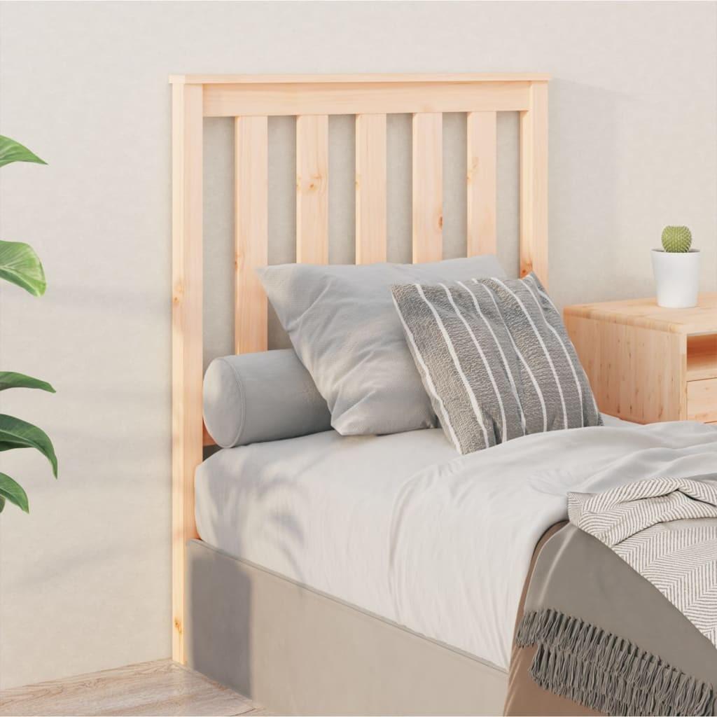 Sengegærde 81x6x101 cm massivt fyrretræ