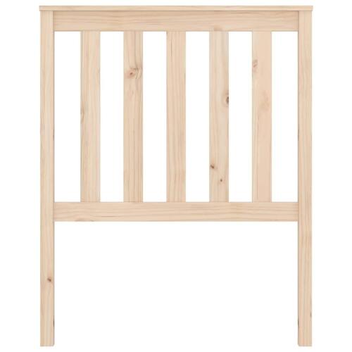 Sengegærde 81x6x101 cm massivt fyrretræ