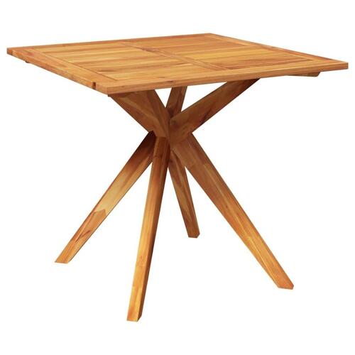 Havebord 85x85x75 cm massivt akacietræ