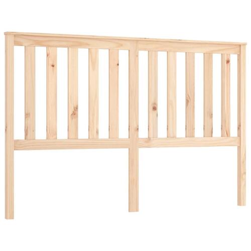 Sengegærde 156x6x101 cm massivt fyrretræ