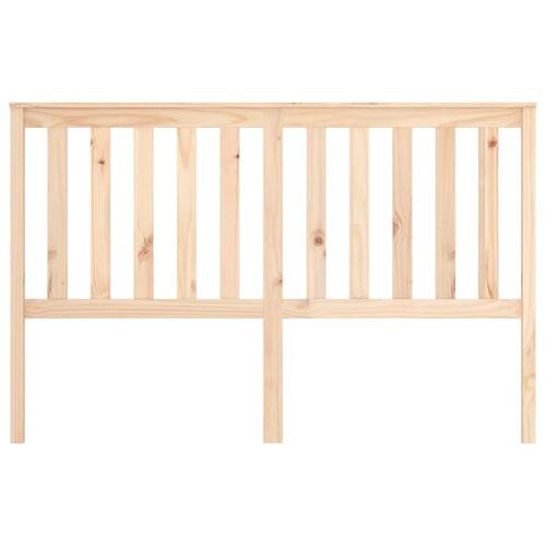 Sengegærde 156x6x101 cm massivt fyrretræ