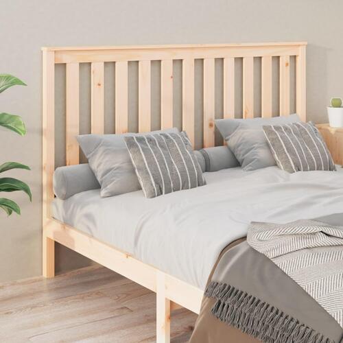 Sengegærde 156x6x101 cm massivt fyrretræ