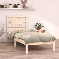 Sengeramme 75x190 cm massivt træ