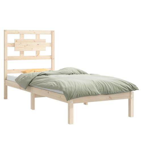 Sengeramme 75x190 cm massivt træ