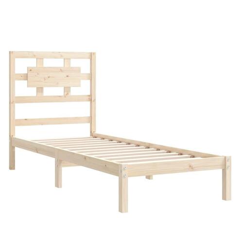 Sengeramme 75x190 cm massivt træ