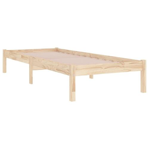 Sengeramme 75x190 cm massivt træ