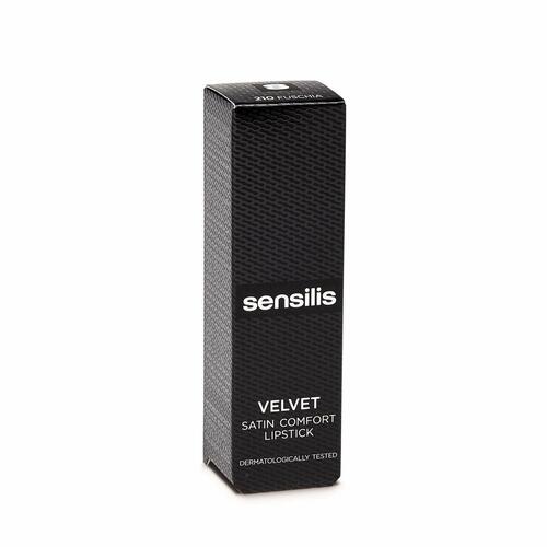 Fugtgivende Læbestift Sensilis Velvet 210-Fuschia Satin finish (3,5 ml)