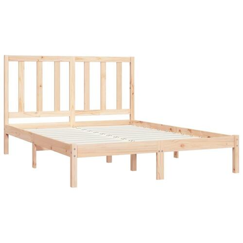 Sengeramme 140x190 cm massivt fyrretræ