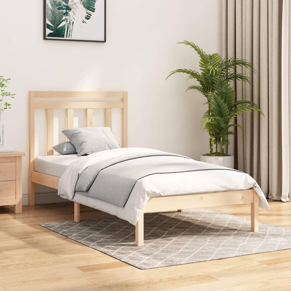 Sengeramme 100x200 cm massivt træ