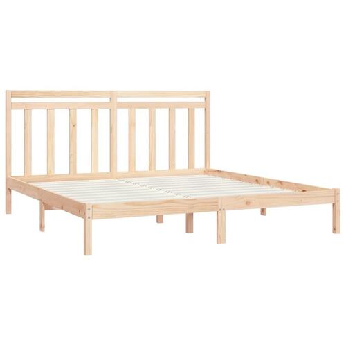 Sengeramme 200x200 cm massivt træ
