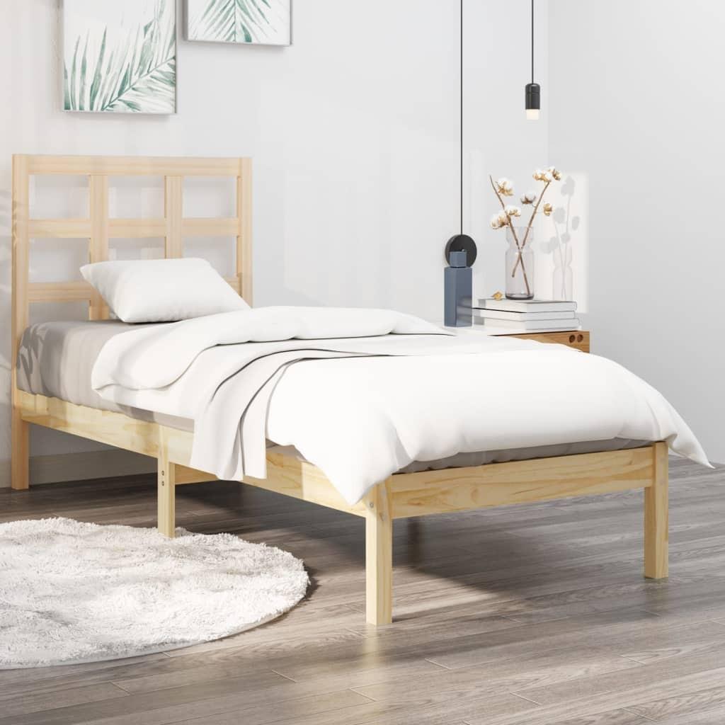 Sengeramme 100x200 cm massivt træ