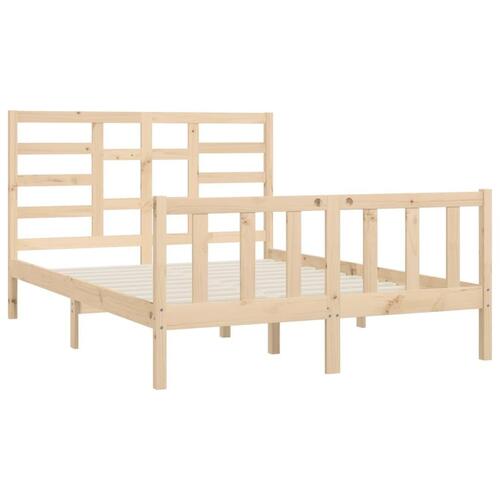 Sengeramme 150x200 cm massivt træ