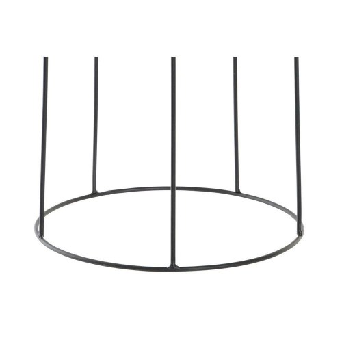 Urtepotte med stativ - natur/sort metal, kolonistil, 30 Ã 30 Ã 62 cm