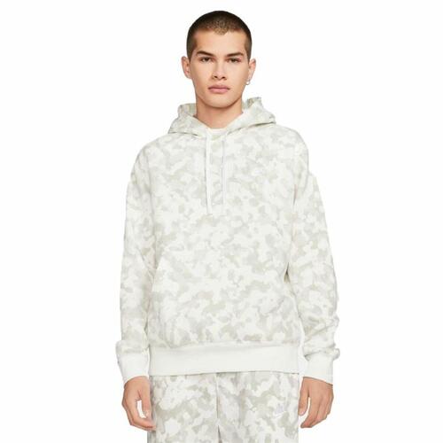Hættetrøje til Mænd Sportswear Club Nike Hvid XL