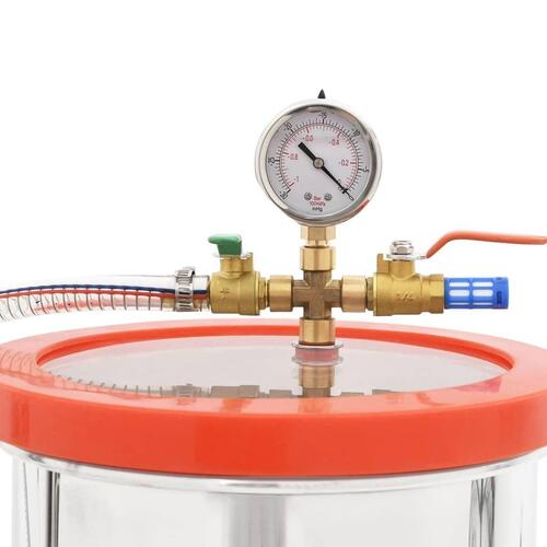 Vakuumkammer med 2-trins pumpe 7,4 l