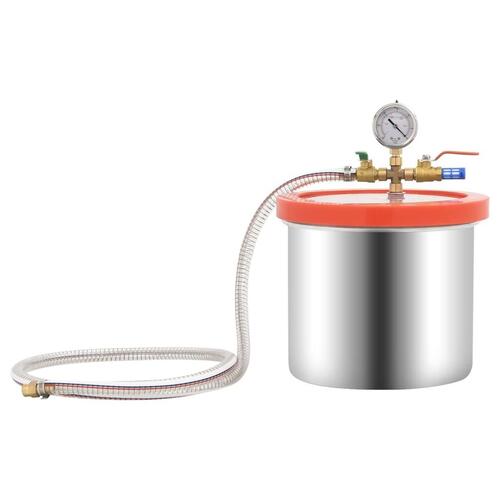 Vakuumkammer med enkelttrins pumpe 7,4 l