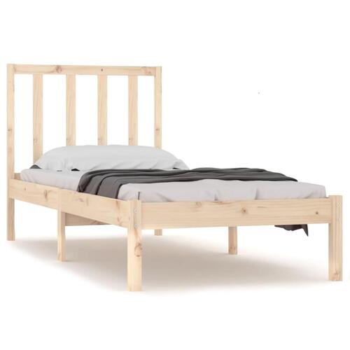 Sengeramme 90x190 cm massivt fyrretræ