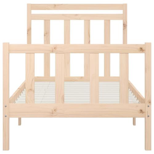 Sengeramme 100x200 cm massivt fyrretræ