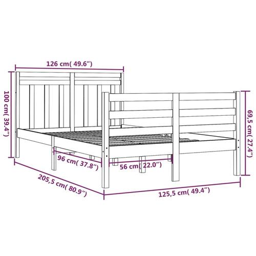 Sengeramme 120x200 cm massivt træ