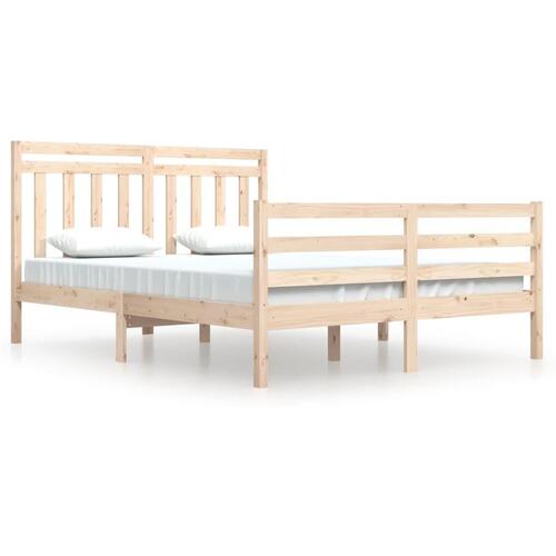 Sengeramme 140x200 cm massivt træ