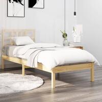 Sengeramme 75x190 cm massivt træ