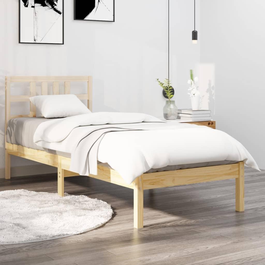 Sengeramme 100x200 cm massivt træ