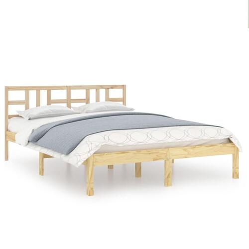 Sengeramme 140x200 cm massivt træ