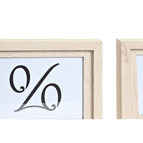 Væg billedramme sæt - Urban, natur/multifarvet, træ/MDF, 40 × 1,5 × 50 cm (5 dele)