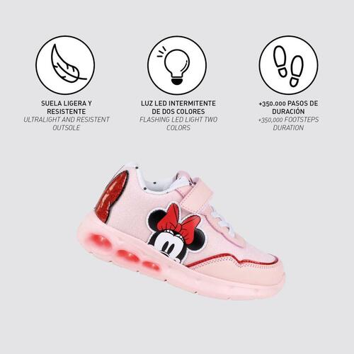 LED Træningssko Minnie Mouse 30