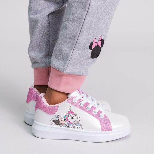 Sportssko til børn Minnie Mouse Fantasi Pink Hvid 30