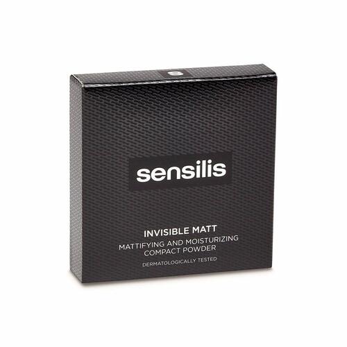 Kompakte pulvere Sensilis Invisible Matt Mattende finish (11 g)