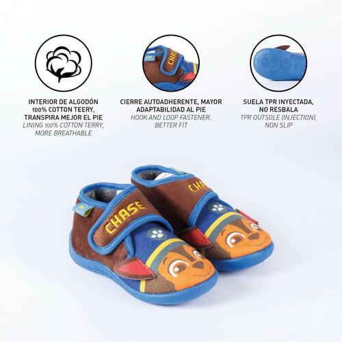 3D Hjemmesko Til Børn The Paw Patrol Blå Brun 21