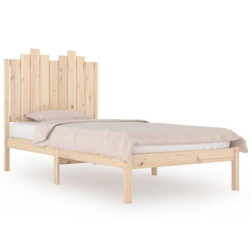 Sengeramme 75x190 cm massivt fyrretræ