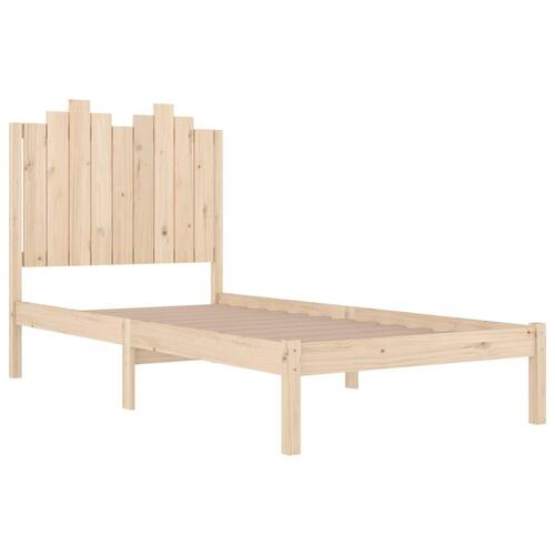 Sengeramme 75x190 cm massivt fyrretræ