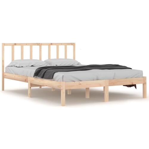 Sengeramme 120x200 cm massivt fyrretræ