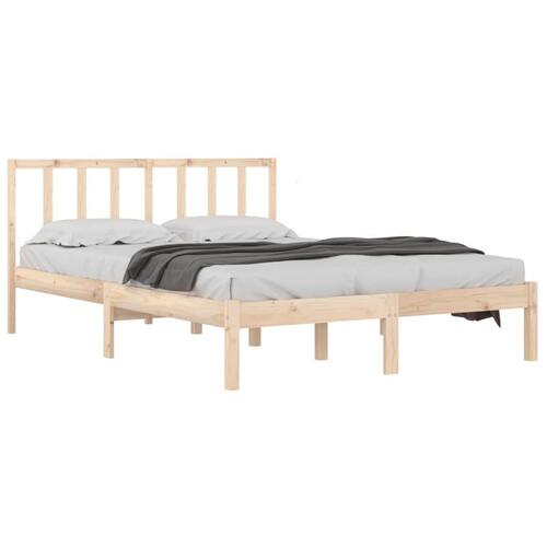 Sengeramme 120x200 cm massivt fyrretræ