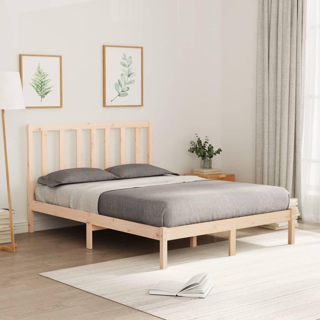 Sengeramme 120x200 cm massivt træ