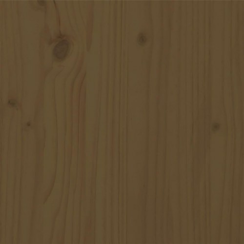 Sengestel 180x200 cm Super King massivt fyrretræ gyldenbrun
