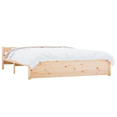 Sengeramme 150x200 cm massivt træ