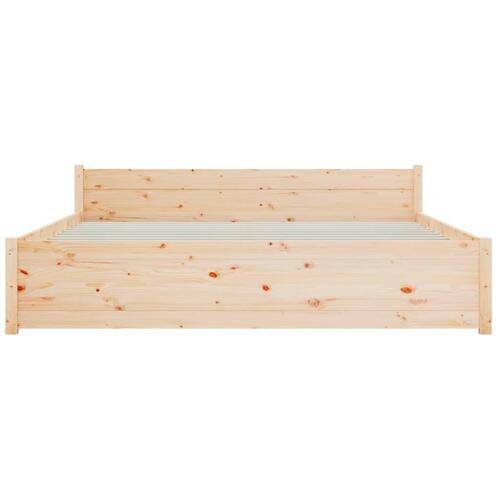 Sengeramme 150x200 cm massivt træ