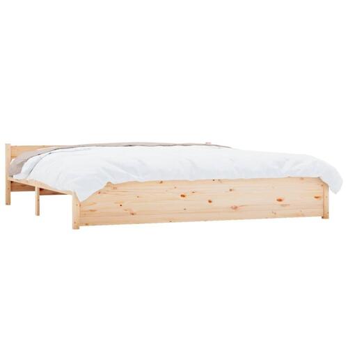 Sengeramme 180x200 cm massivt fyrretræ