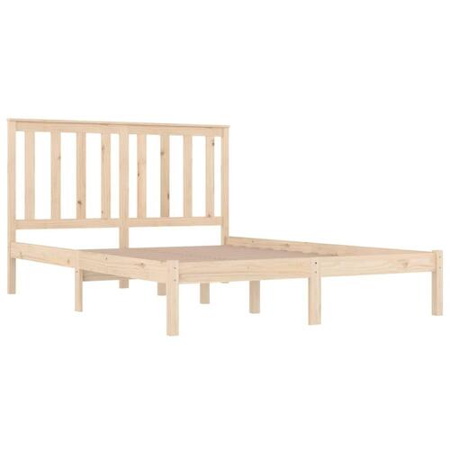 Sengeramme 120x190 cm massivt fyrretræ