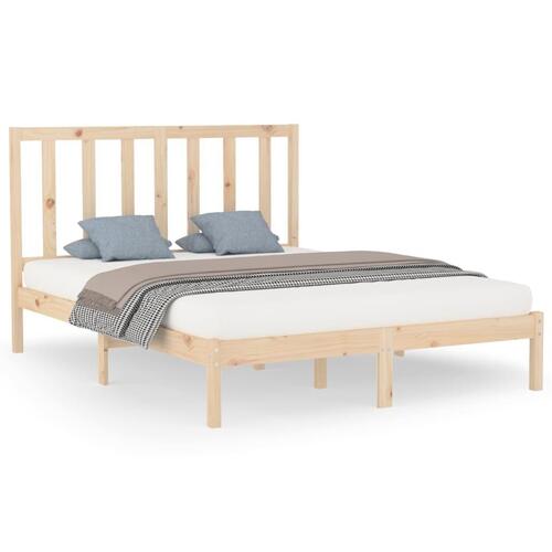 Sengeramme 160x200 cm massivt træ
