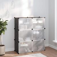 Skoreol 84,5x31x93,5 cm PP sort