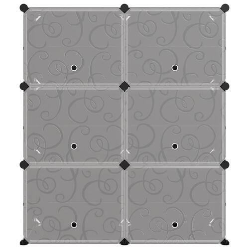 Skoreol 84,5x31x93,5 cm PP sort