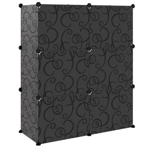 Skoreol 84,5x31x93,5 cm PP sort