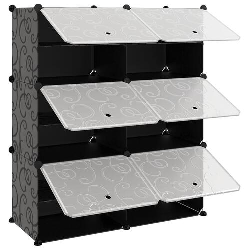 Skoreol 84,5x31x93,5 cm PP sort