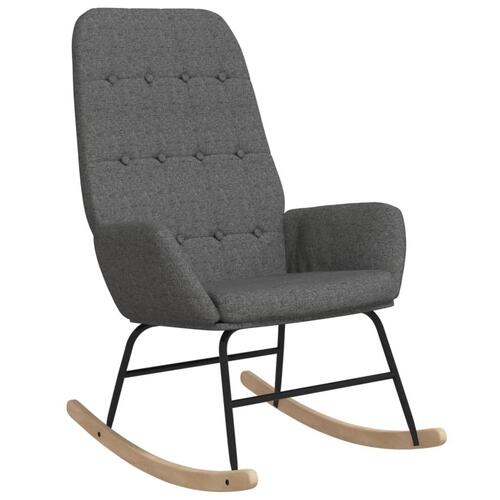 Gyngestol stof lysegrå